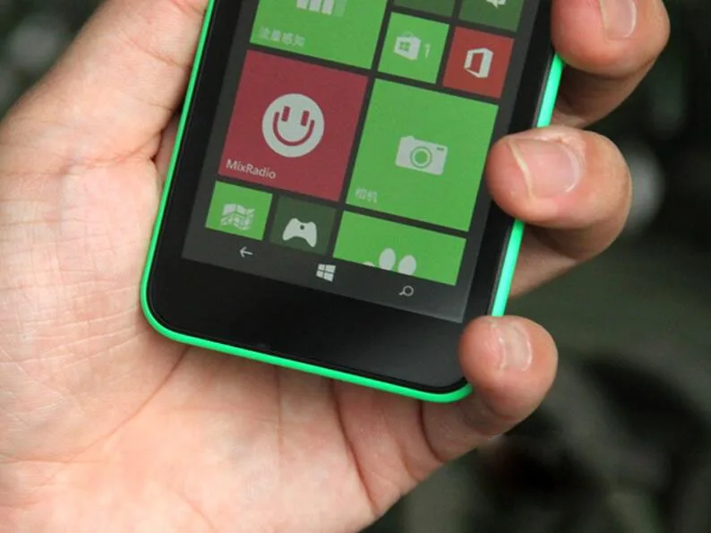 Оригинальный разблокированный телефон Nokia Lumia 530 4 ядра Гб ПЗУ 512 МБ камера 5 Мп 3G Wi-Fi
