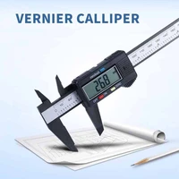 electronic digital display vernier caliper 0 150 100mm full plastic digital caliper cursor measuring tool new
