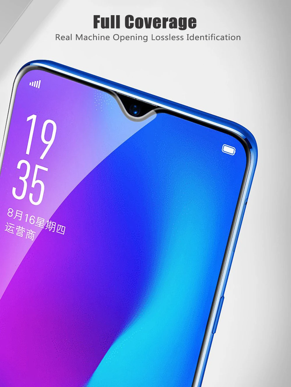 Hacrin для samsung Galaxy A40 закаленное стекло закругленный край 3D против царапин стеклянная пленка для samsung Galaxy A70 защита экрана