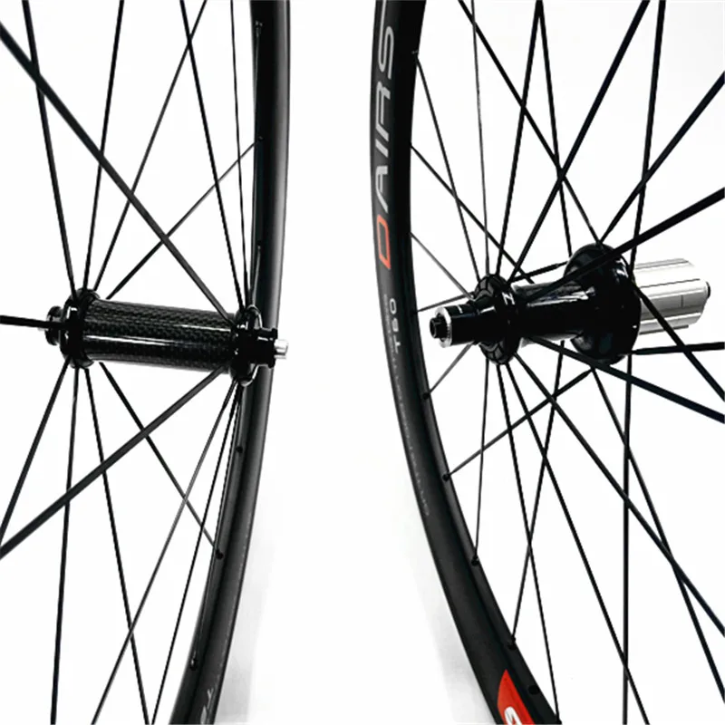 DAIRS 60 мм Трубчатые 23 R36 прямой углерод тяги дорожные колеса 700c 18 21 Углеродные