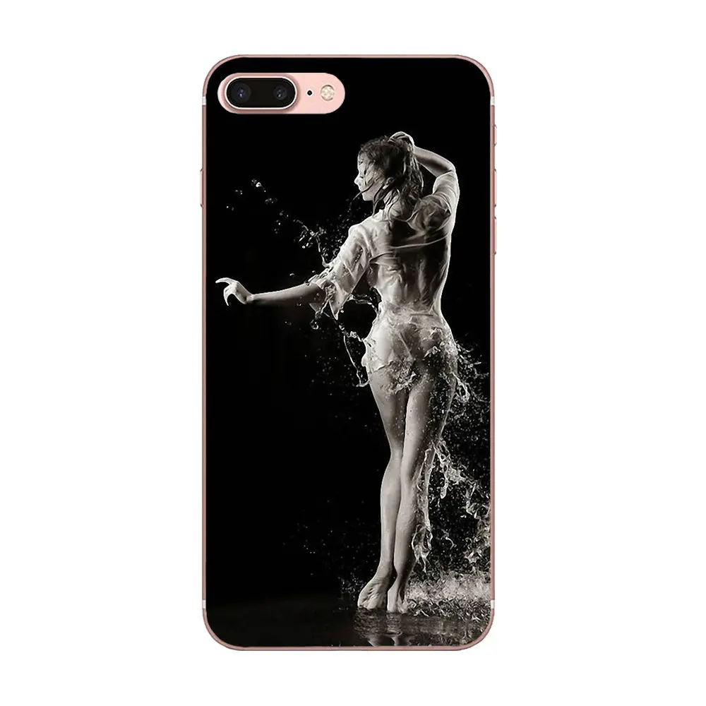 Soft TPU Capa Case Dance In The Rain For Xiaomi Redmi Note 2 3 3S 4 4A 4X 5 5A 6 6A Pro Plus | Мобильные телефоны и