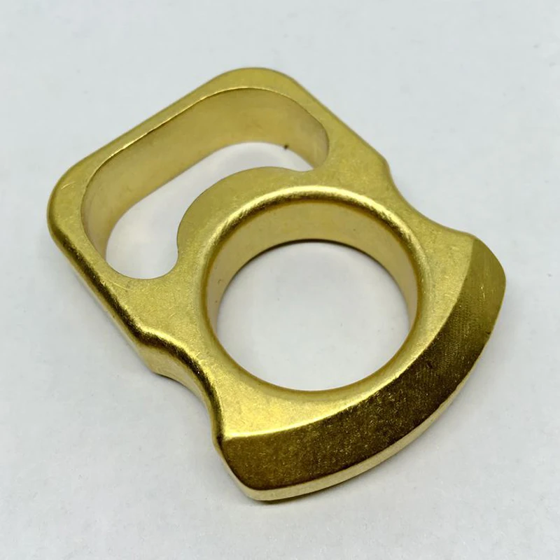 Латунная открывалка Карманный Мульти Инструмент Открытый EDC большой латунная