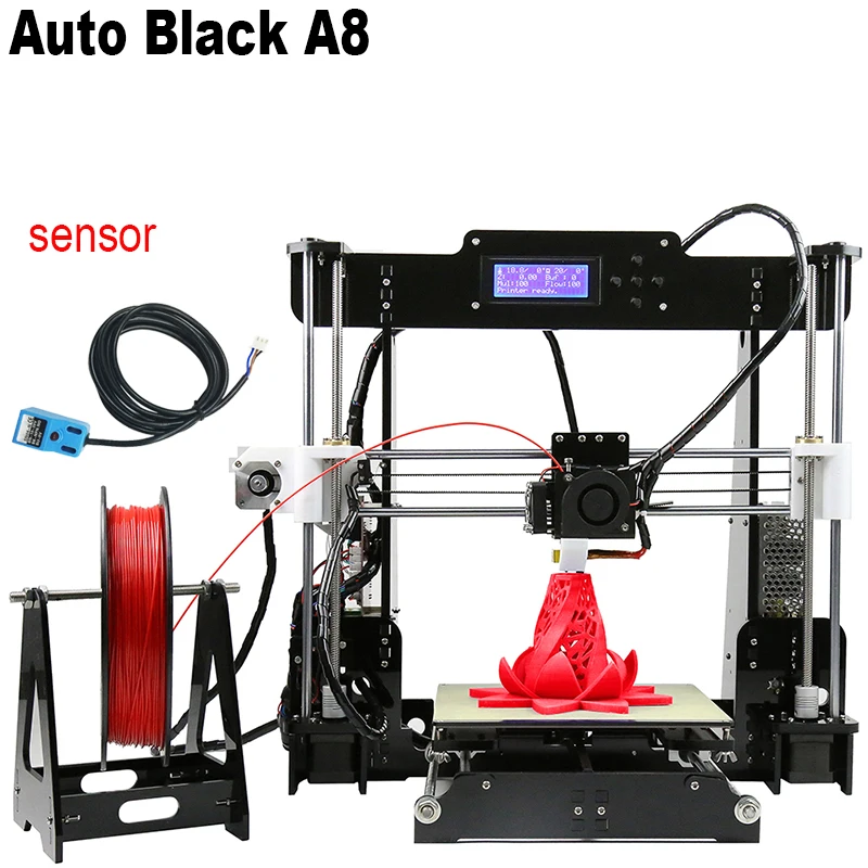 Горячая продажа 3D принтеры Anet A6 A8 автоматическое выравнивание 3d принтер легко