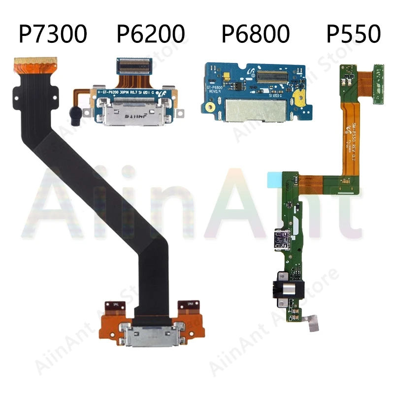 

For Samsung Galaxy Tab P6200 P6800 P550 P7300 USB Dock Connector Port Charger Board Charging Flex Cable Mic Antenna Flex