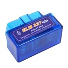 V2.1 версия OBD читатель кода 7 протоколы ELM327 Bluetooth OBD2 автомобильный диагностический инструмент для ПК с системой андроида и не IOS OBD2 сканер