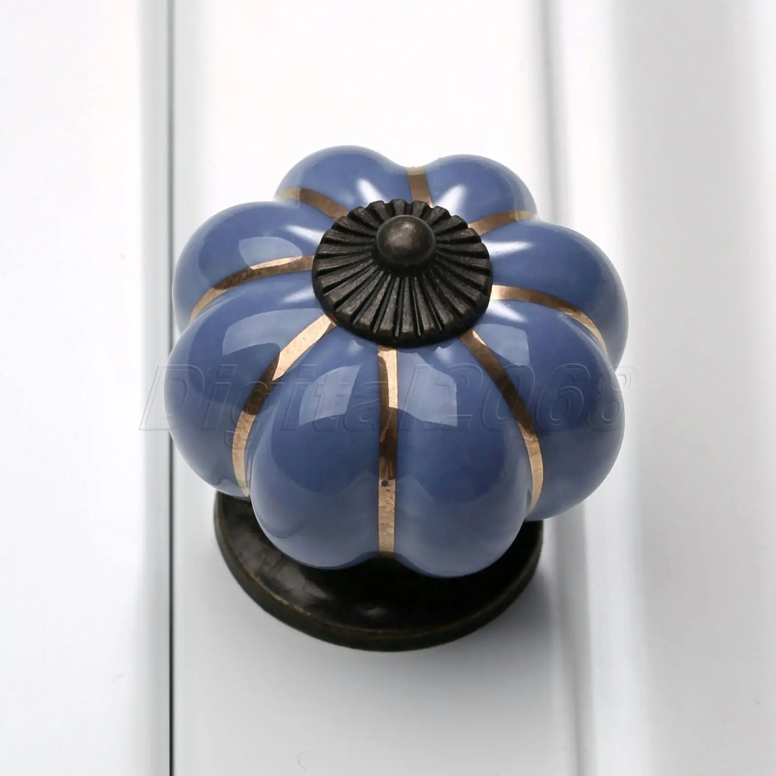 5 шт. керамические разноцветные ручки для шкафа в виде тыквы|pull knob|handle knobknob cabinet |