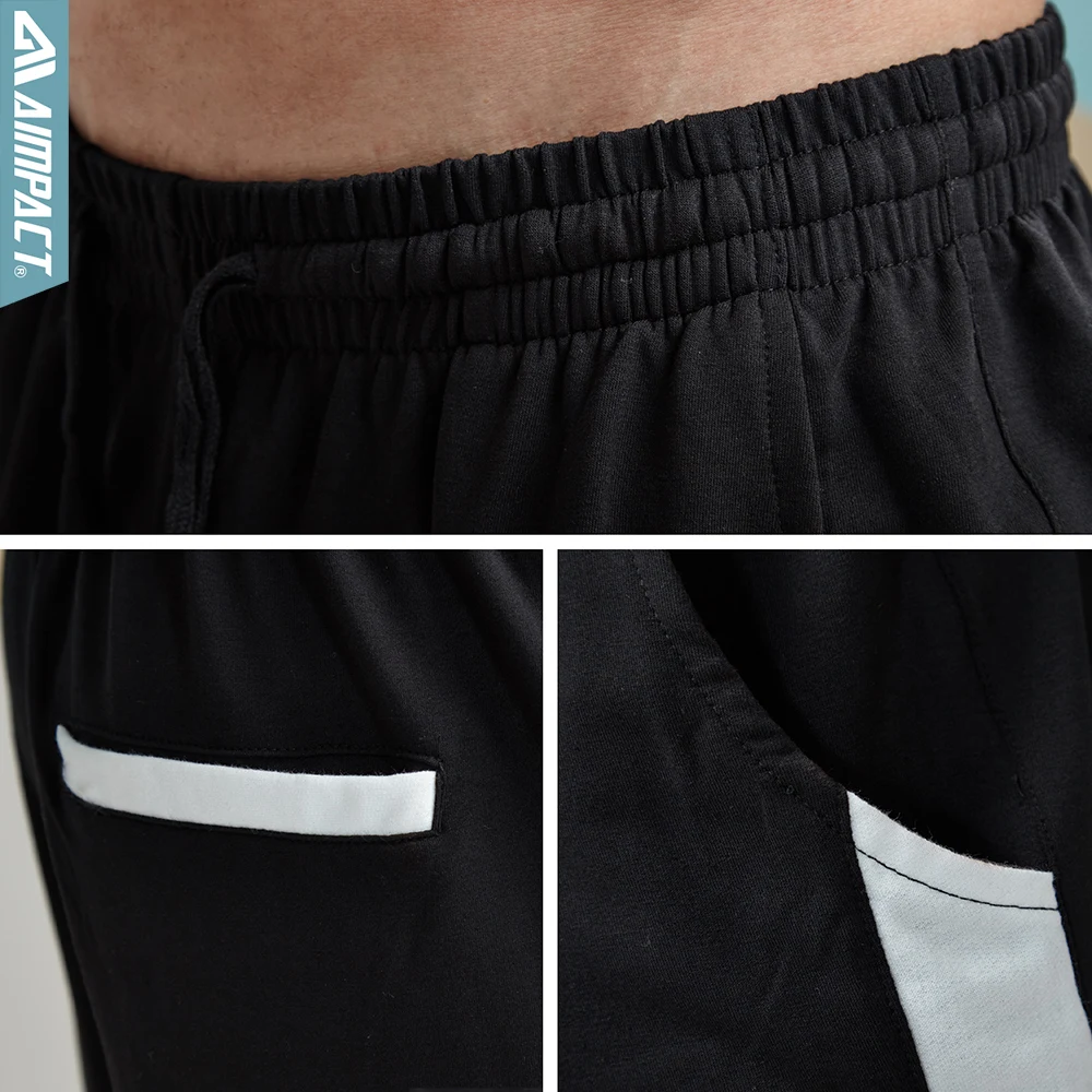 Aimpact Новинка 2017 года тренировочные штаны Для мужчин Контрастность Лоскутная