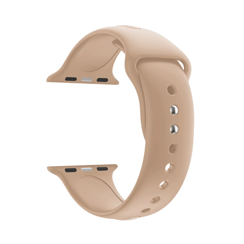 walnut Спортивный ремешок для apple watch pulseira apple watch 4, 3, 5, ремешок 44 мм, 40 мм, iwatch band 42 мм, 38 мм, браслет correa, ремешок для часов - Цвет ремешка: walnut