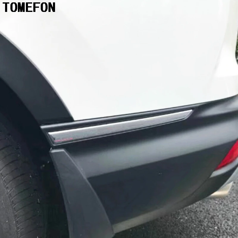 TOMEFON для HONDA CRV CR V 2017 2018 ABS хромированная крышка багажника бампера облицовка