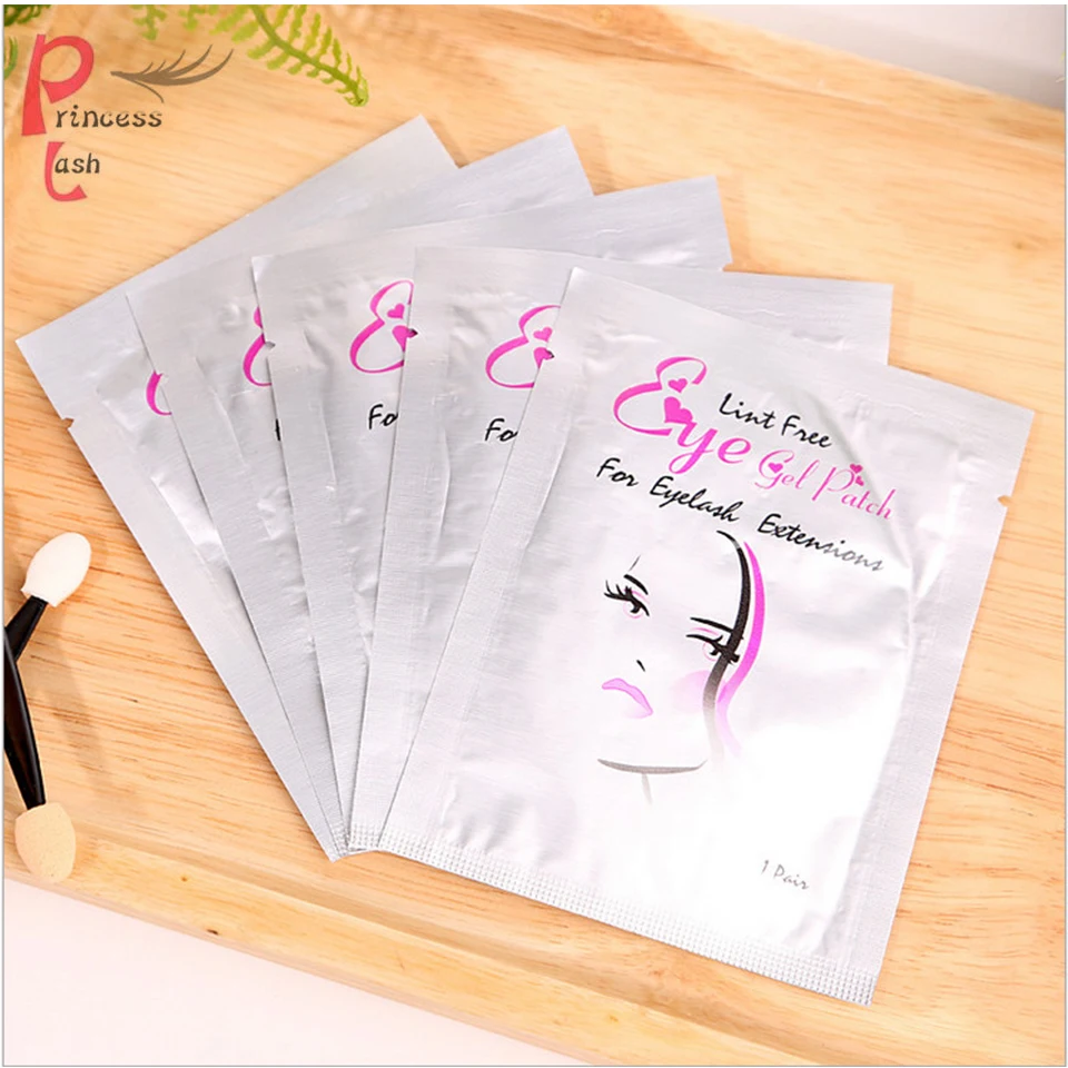 50 пар/упак. подушечки под глазами гидрогелевая маска для наращивания ресниц