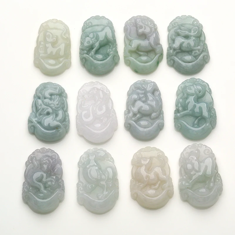 Бирма нефрит двенадцать Зодиак крыса Бык Тигр кролик дракон змея лошадь овца