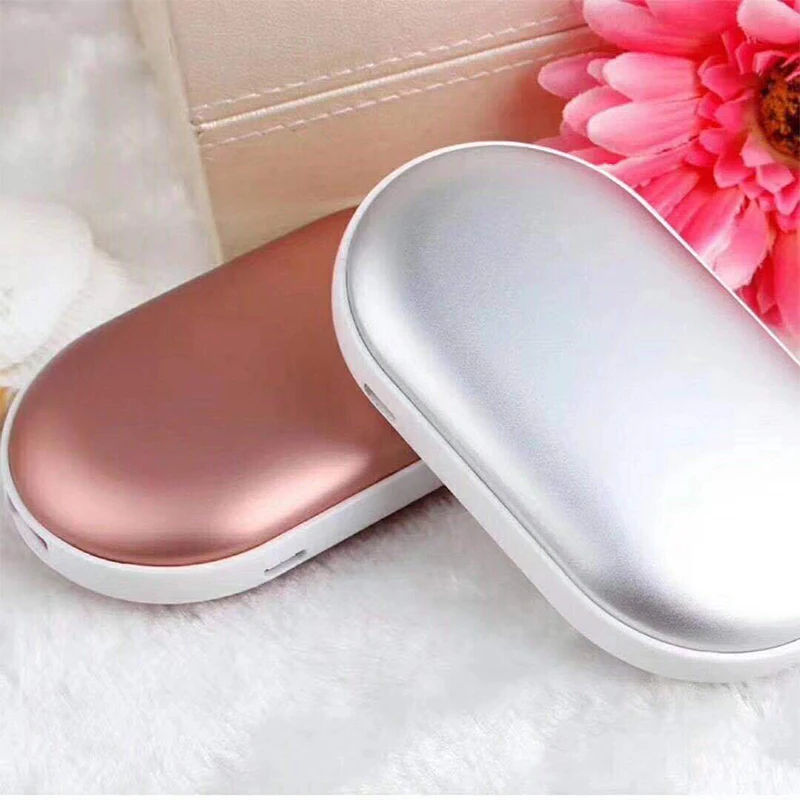 Перезаряжаемые грелки для рук Электрические heater5200mAh Powerbank многоразовые