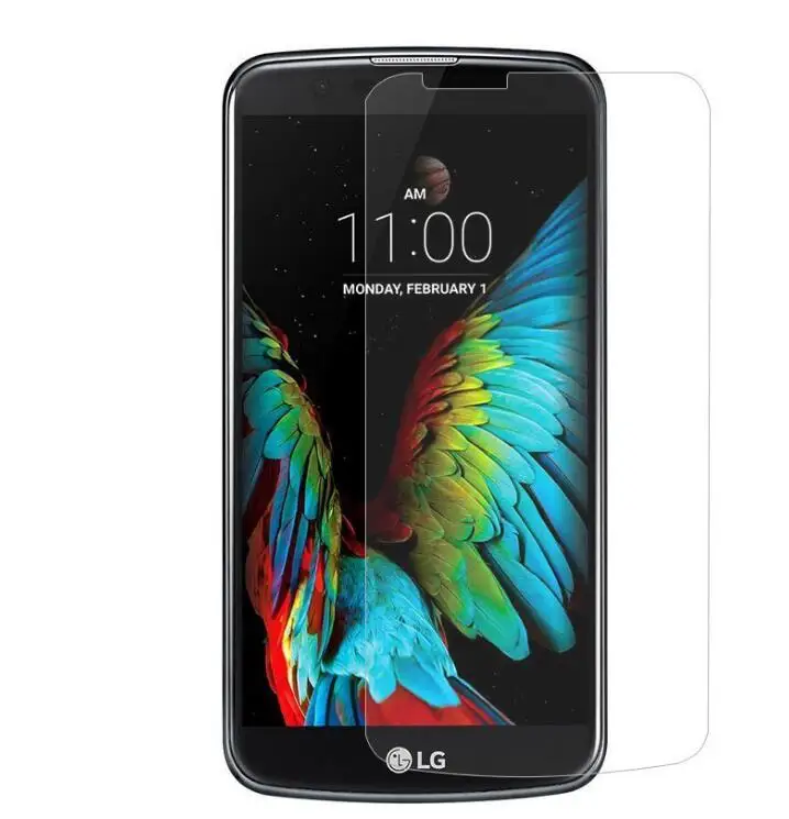 2 упаковки 2.5D протектор экрана для LG K10 стекло закаленное стекло для LG K10 протектор экрана M2 ультратонкий против царапин пленка для телефона