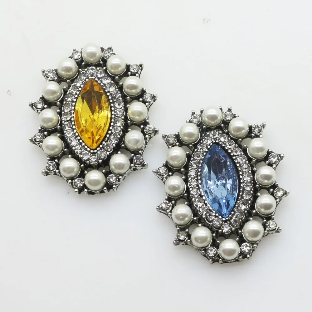 5 шт. декоративные акриловые пуговицы для одежды 25 х32 мм|rhinestone buttons|buttons fashionfashion