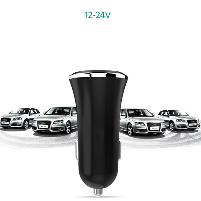 INGMAYA автомобильное зарядное устройство с двумя портами USB 2.4A 12 Вт быстрой зарядки