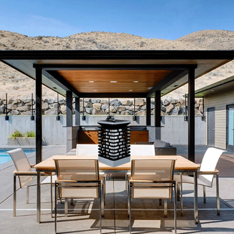 Светодиодный уличный садовый фонарь на солнечной батарее водонепроницаемый