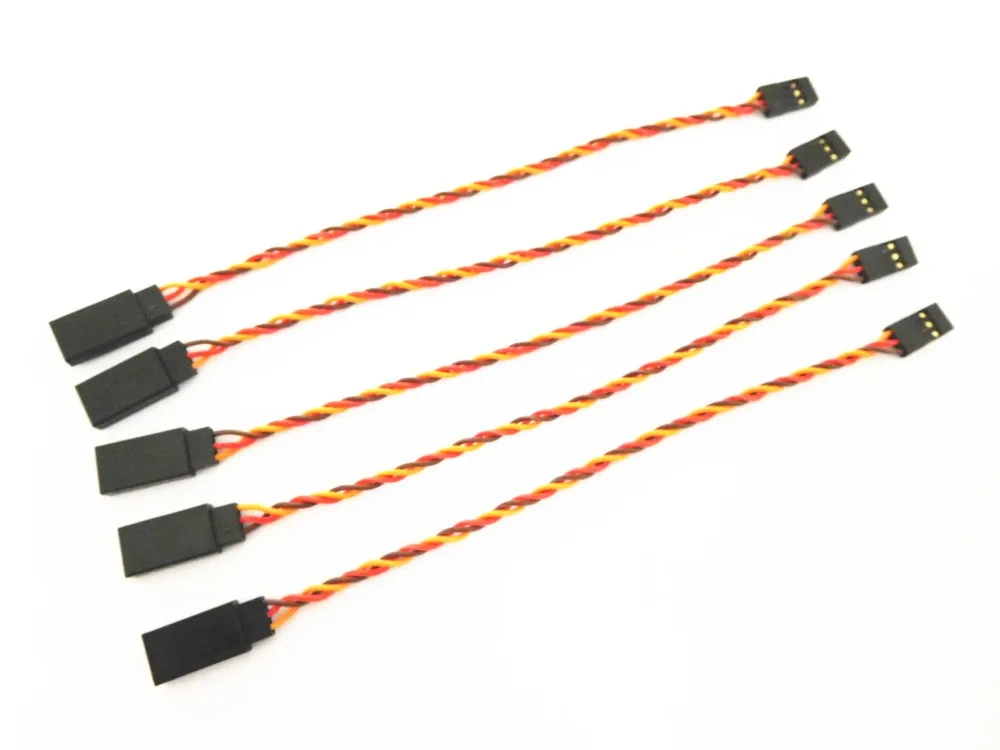 100 шт. 22AWG 60 сердечник мужской и женский JR сервопривод futaba витой удлинитель провод