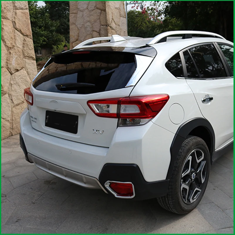 Для Subaru XV 2018 автомобиля ABS Chrome углеродное волокно для печати наружных и боковых