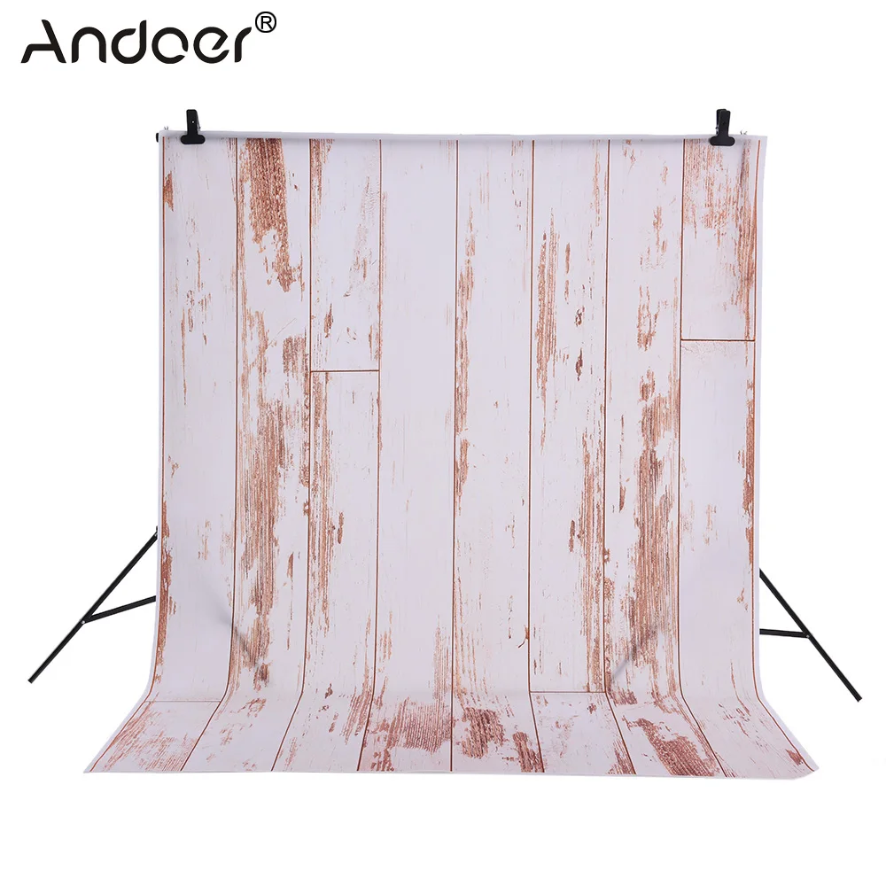 Andoer 1 5*2 м фон для фотосъемки деревянная доска узор детей Детская фотостудия