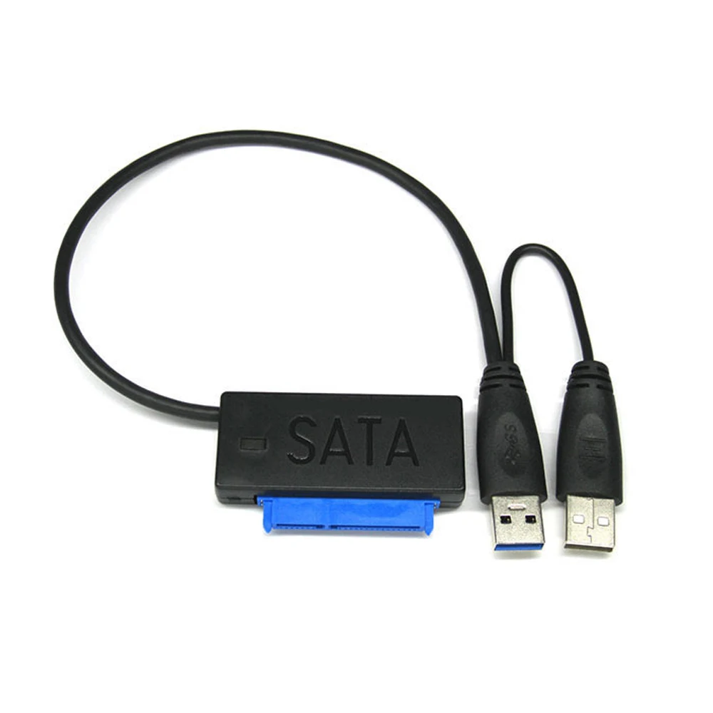CHIPAL 5 Гбит/с USB 3 0 для 22Pin SATA кабель адаптер USB3.0 до 22 Pin конвертер с 2 Мощность