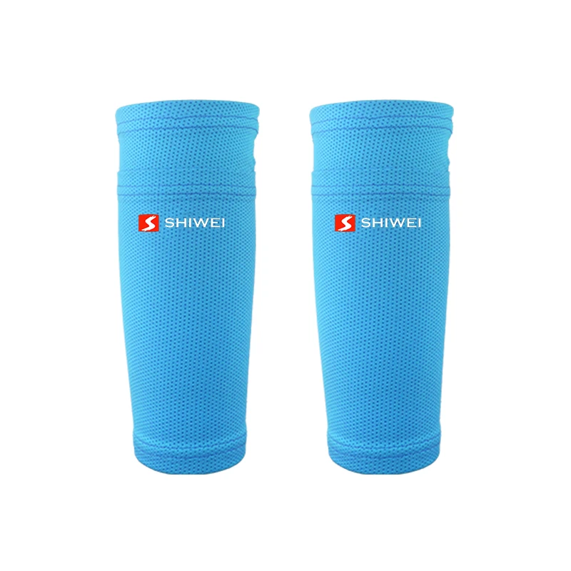 1 пара защитных носков для футбола защита голени с карманом накладки на рукава