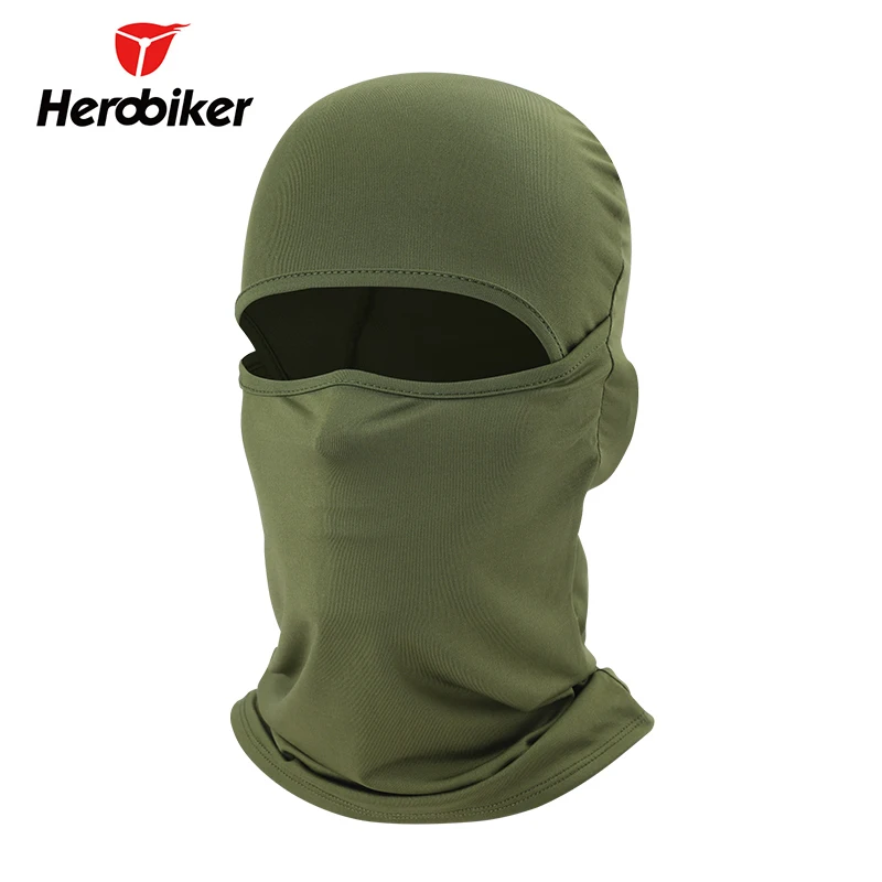 HEROBIKER летняя мотоциклетная маска для лица Балаклава Лыжная призрак череп байкер