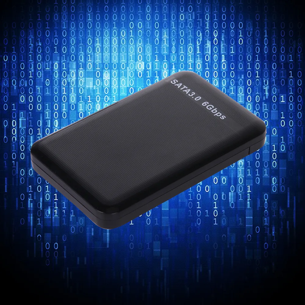 Memteq игровые аксессуары 2," USB 3,0 SATA жесткий диск Внешний корпус HDD SSD диск Box Дело 3 ТБ 6 Гбит/с Черного цвета;