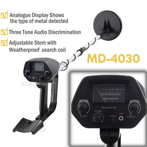 Фабрика профессиональный MD 4030 подземный металлоискатель золотые детекторы MD4030