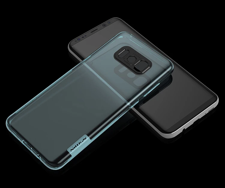 Для samsung Galaxy s8 S 8/S8 Plus S8+ чехол, NILLKIN серия природы Прозрачная мягкая Резина Силиконовый ТПУ чехол Оболочка Чехол