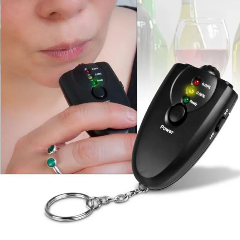 3 шт. Цифровой тестер спирта для дыхания детектор Алкотестер видоискатель мини