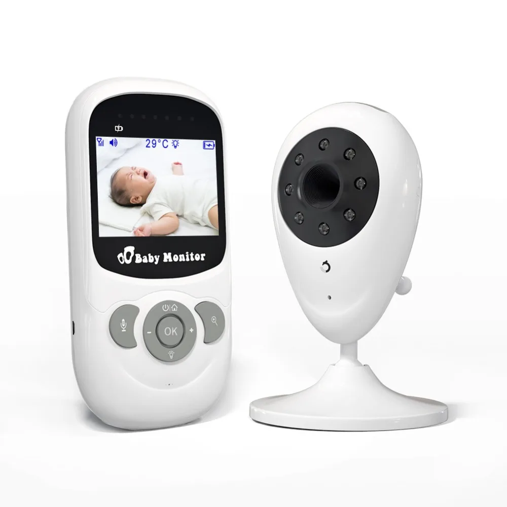 Беспроводной видеоняня Dragon Touch DT24 с 2 4 дюймовым ЖК экраном и цифровой камерой