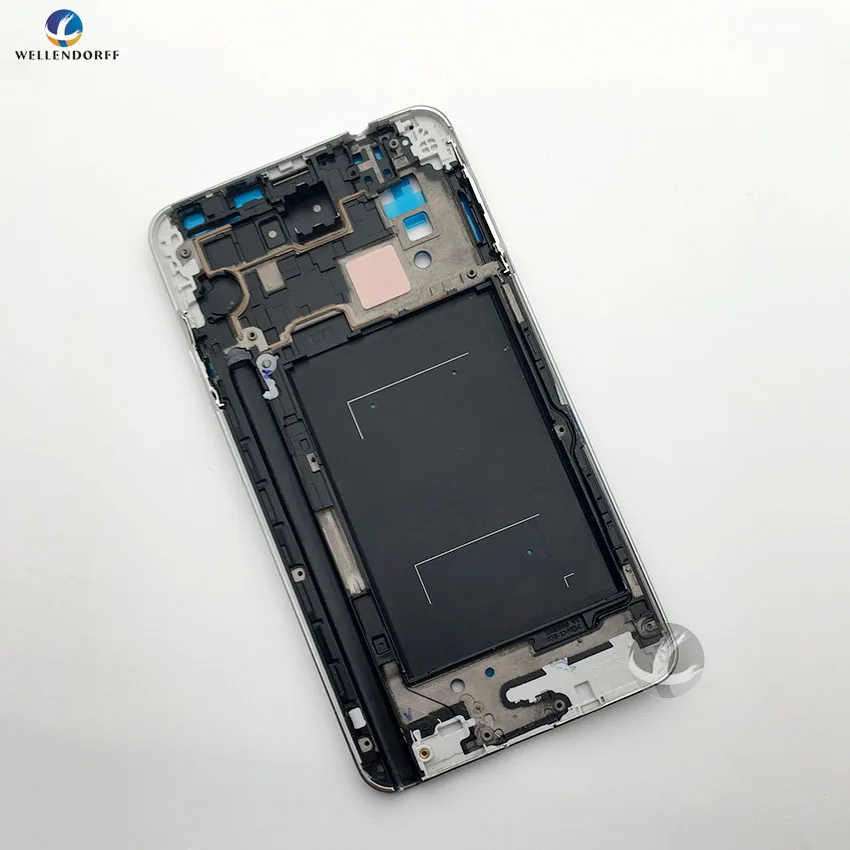 Рамка для Samsung Galaxy Note 3 III N9005 N900 оригинальная новая задняя панель корпус с боковыми