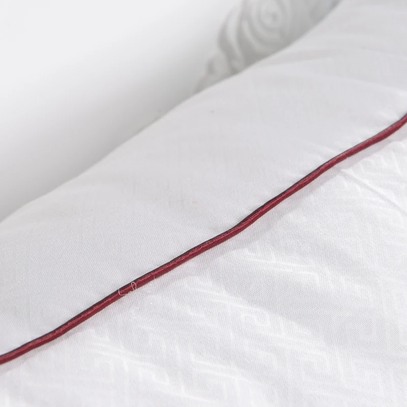 Белая Альтернативная подушка для наполнения мягкая теплая шеи из полиэстера и