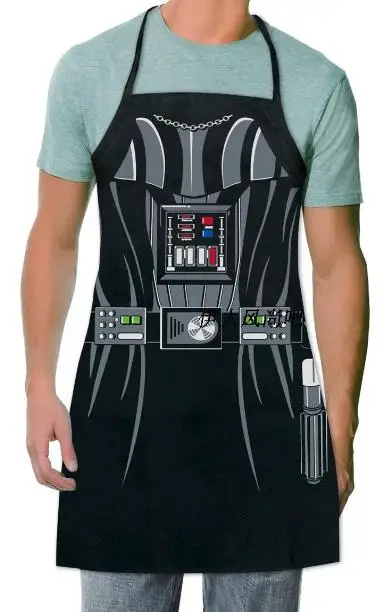 Вечерние, забавные, Звездные войны, BB-8, r2d2, Дарт Вейдер, белый, воин, йода, фартук, костюм персонажа, фартук для приготовления пищи, фартук, вечерние фартуки
