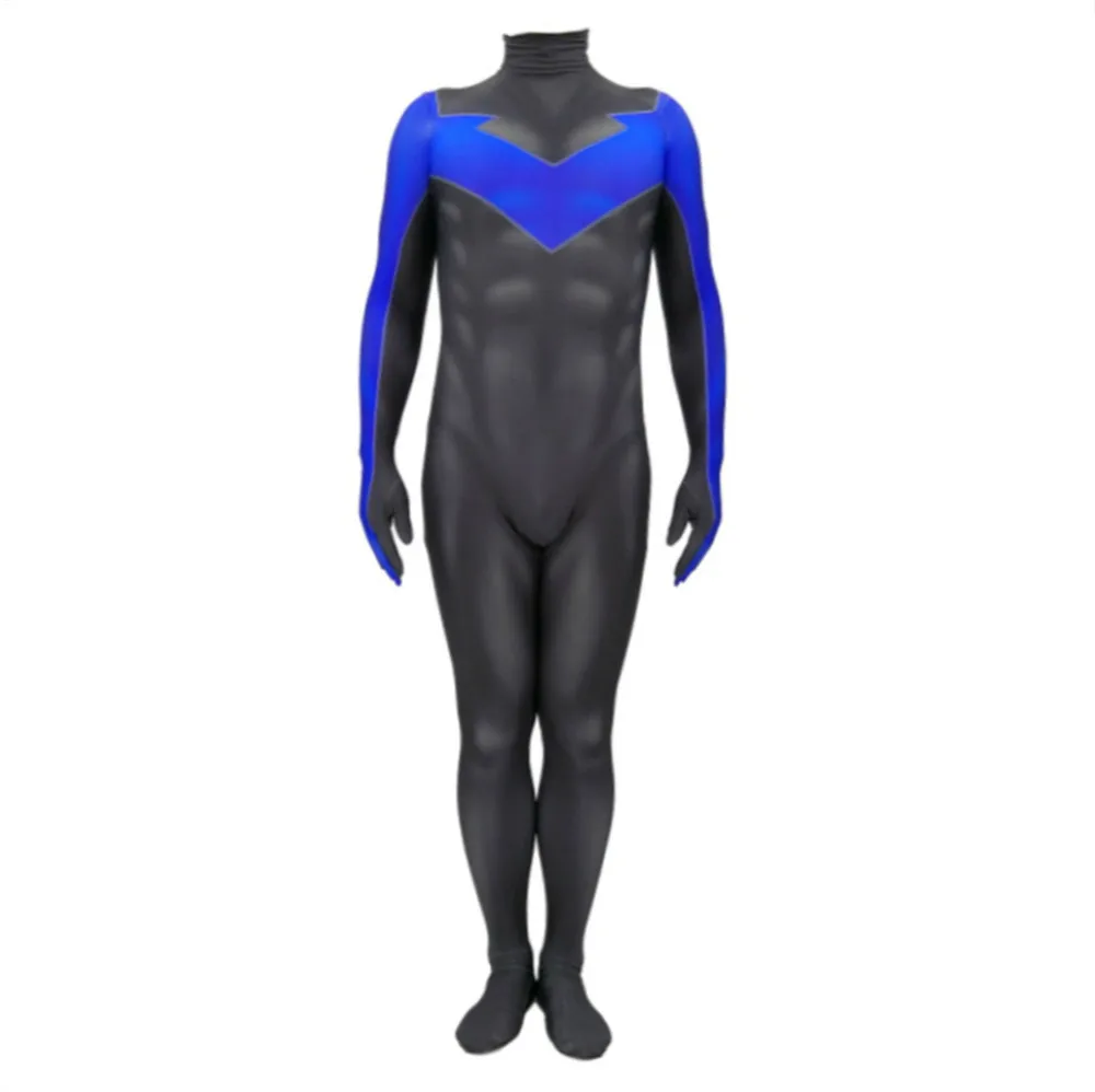 Костюм капитана Nightwing костюм Марвел Billy Batson Детский комбинезон для взрослых