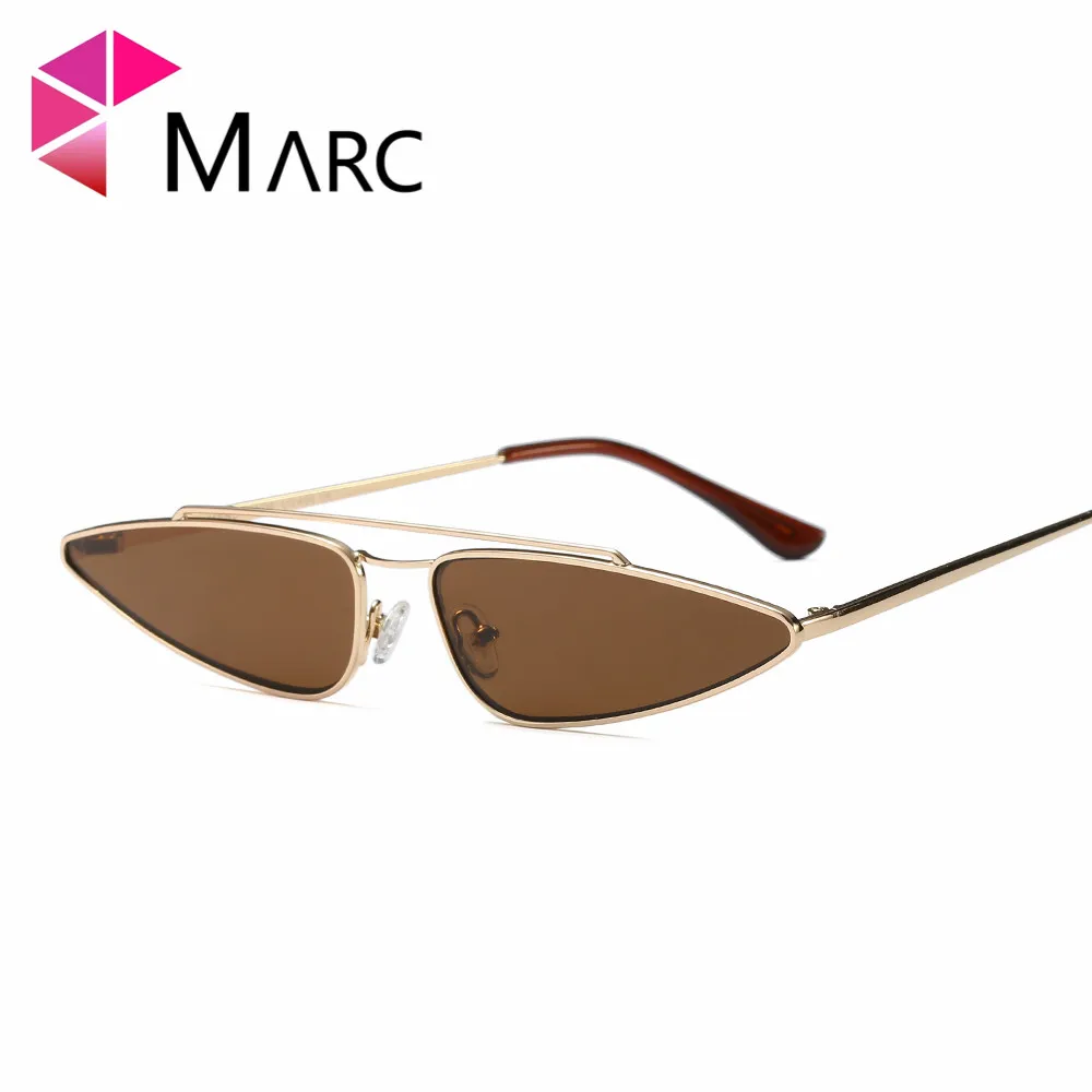 MARC UV400 2018 Новая Мужская и Женская Солнцезащитные очки модельер смолы черного