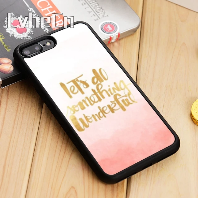 Чехол для телефона LvheCn с цитатами на английском языке iPhone 5 6 s 7 8 plus 11 12 Pro X XR XS Max