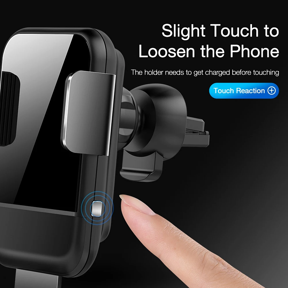 Qi автомобиля Беспроводной Зарядное устройство для iPhone Xs Max Xr X samsung S10 S9 быстро Wirless
