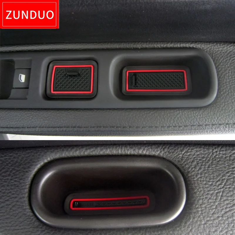 ZUNDUO анти-скольжения ворота Слот коврик для Peugeot 307 307SW 307CC 2001 ~ 2011 SW аксессуары CC