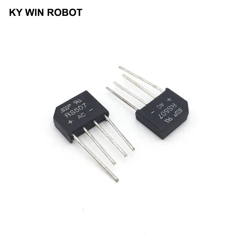 

5PCS 5A 700V diode bridge rectifier RS507