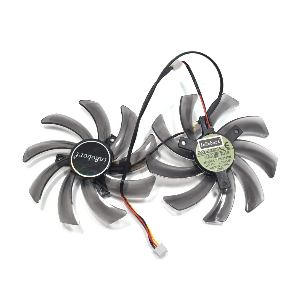 95 мм T129215SM кулер вентилятор Замена для Gigabyte HD 7850 Radon R9 270 GTX 670 650 660Ti 550 видеокарта PLD10010S12H