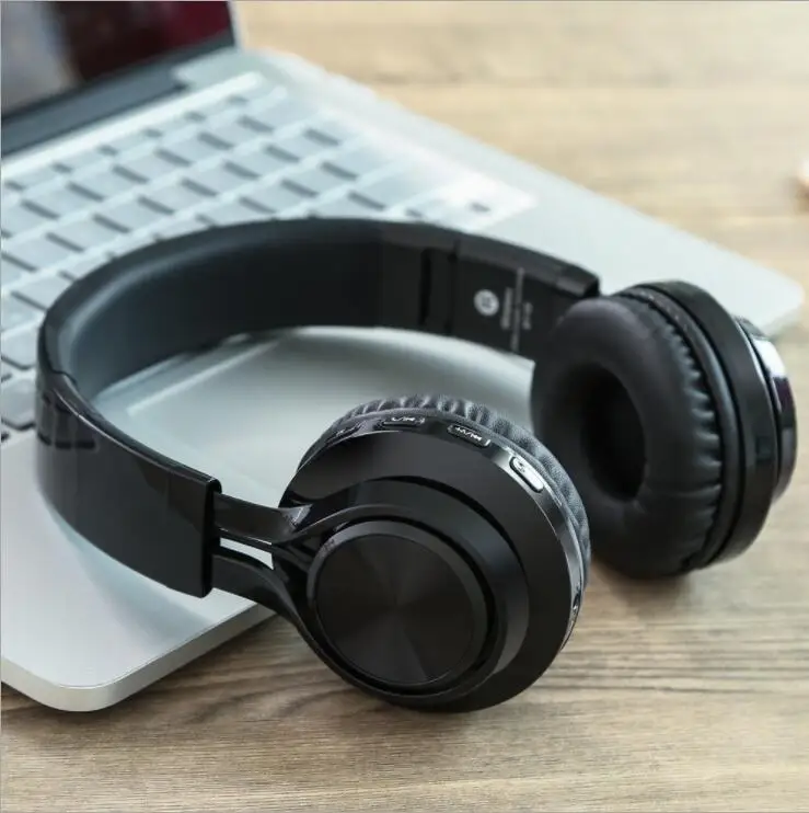 Picun BT-06 Bluetooth беспроводная гарнитура Кожаная подставка металлический корпус