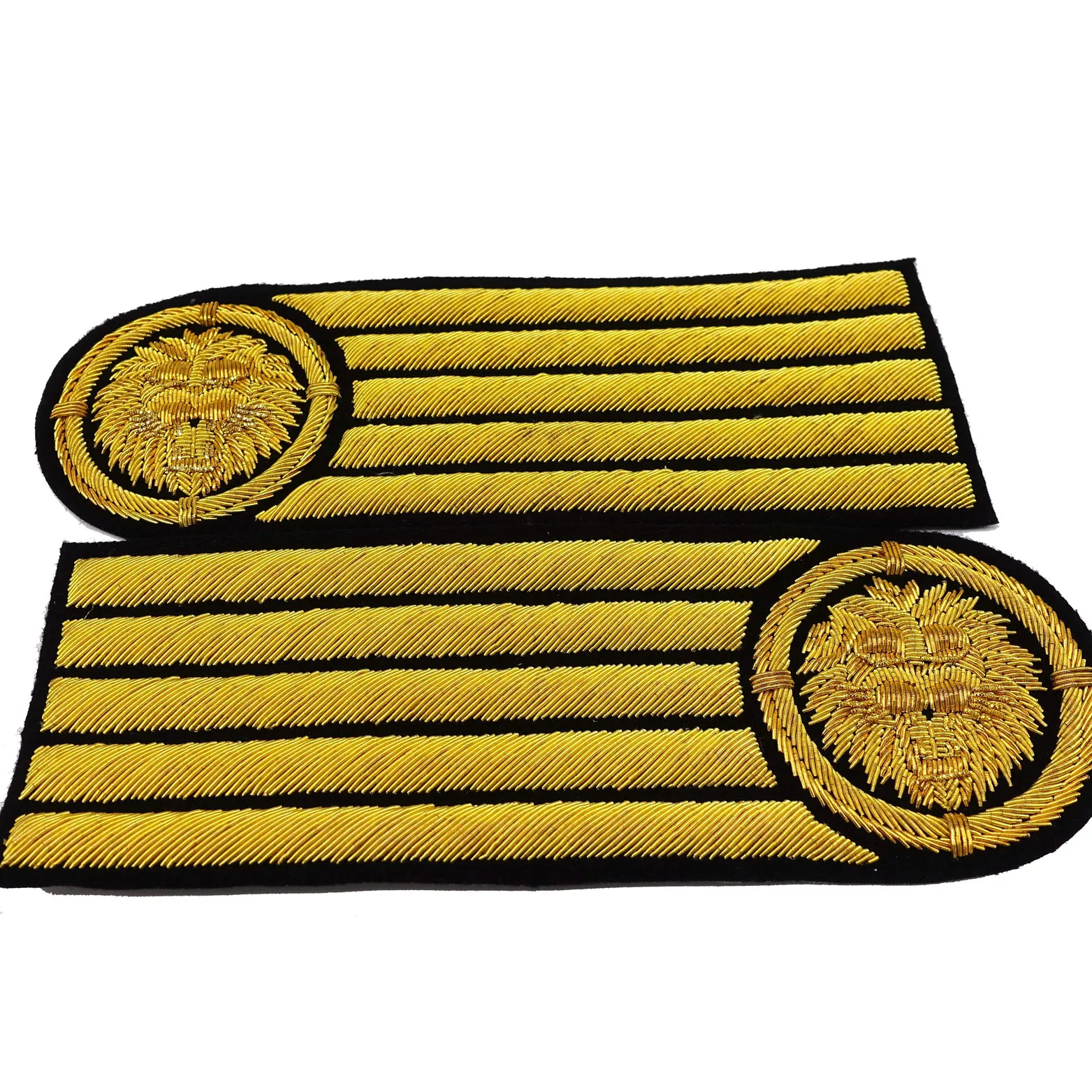 Вышитая проволока слиток ручной работы/Золотой значок украшение с золотым