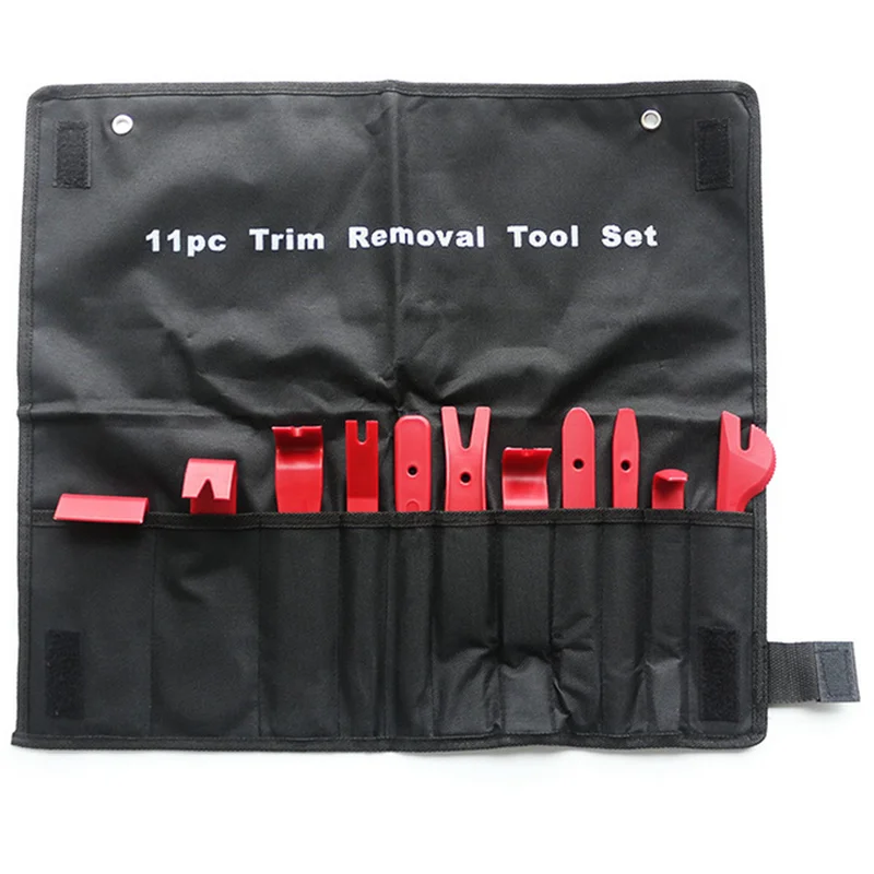 11 шт./компл. инструмент для снятия пластиковой отделки автомобиля комплект