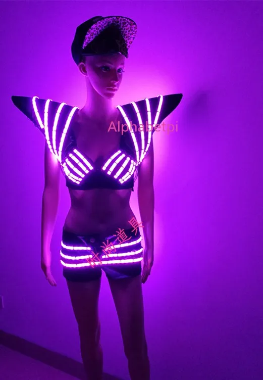 

Бесплатная доставка, женская одежда, мигающие светящиеся светодиодные костюмы, светодиодные костюмы, светящиеся костюмы, светодиодные костюмы