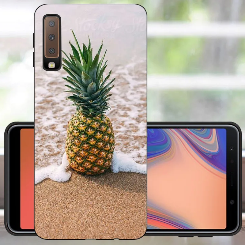 FANATU для Funda samsung Galaxy A7 чехол для samsung A7 силиконовый чехол-бампер для телефона samsung Galaxy A7 A750