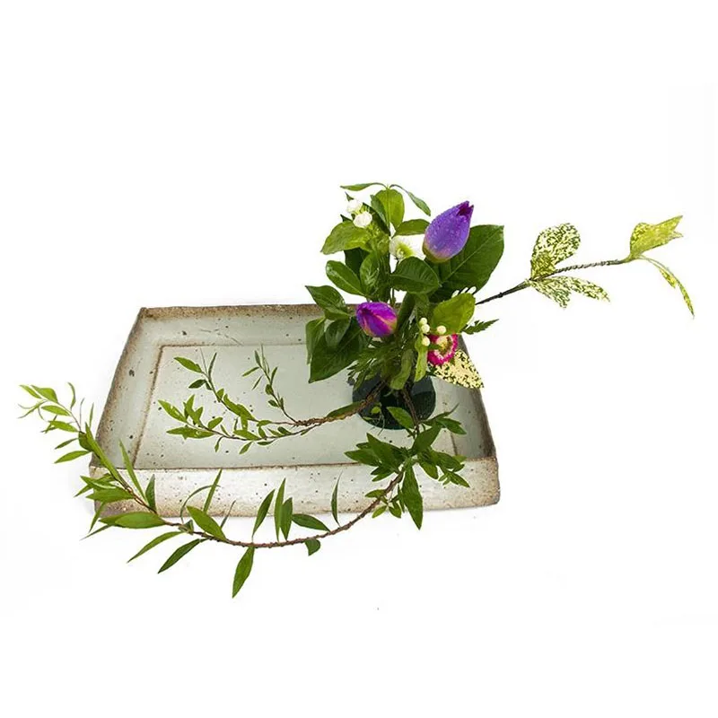 Японская Цветочная ваза цветочный горшок Ikebana гидропоники керамический
