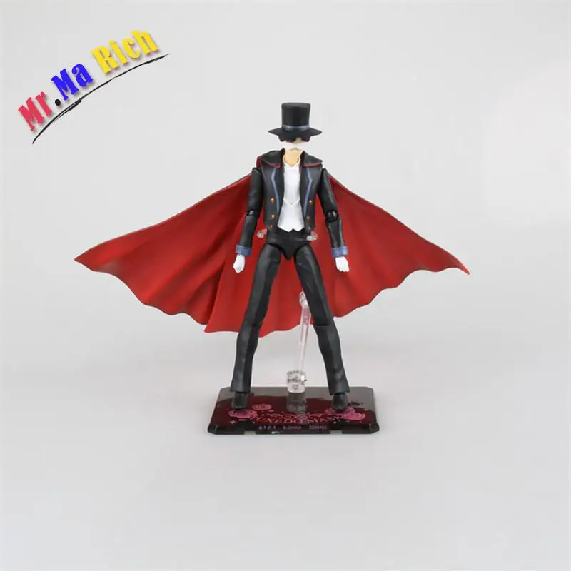 Аниме Shfiguarts Сейлор Мун смокинг маска Чиба Мамору 20th ПВХ фигурка Коллекционная