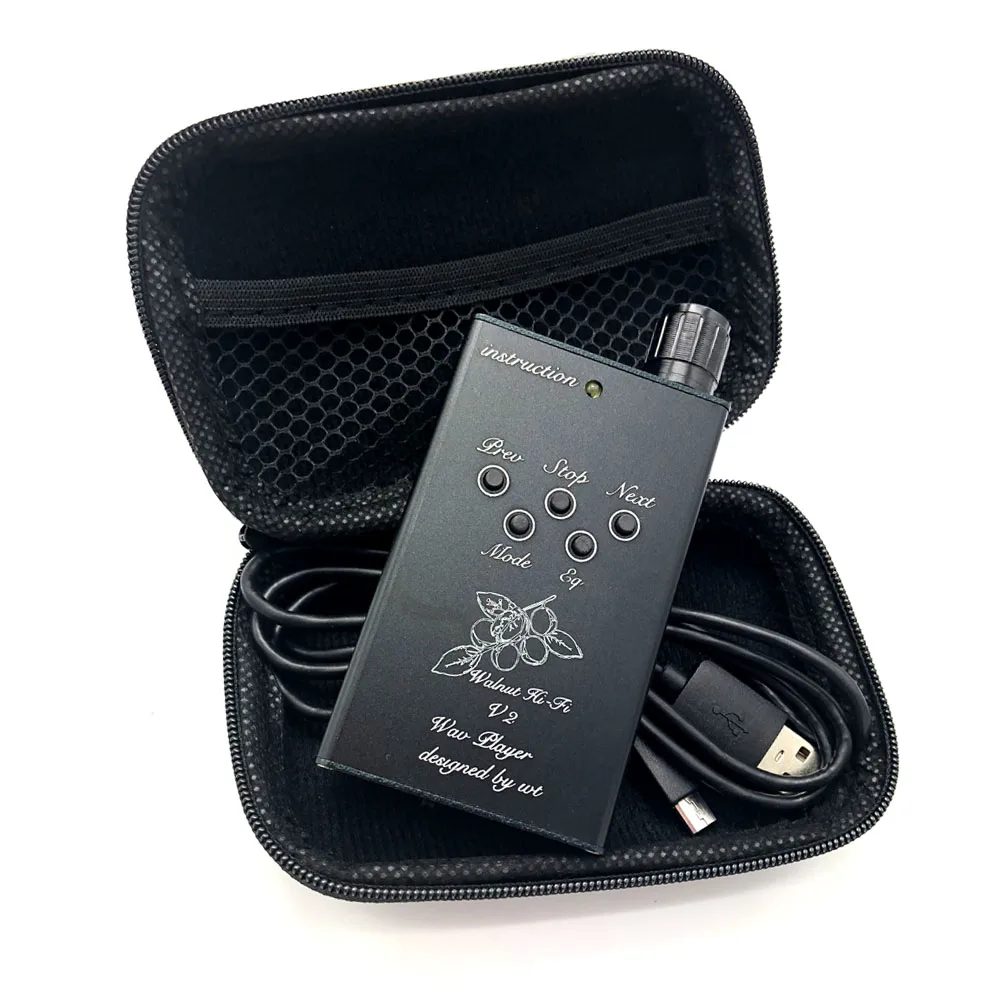 Профессиональный MP3 плеер Lusya V2S Hi Fi без потерь поддержка 32 ГБ TF карта с