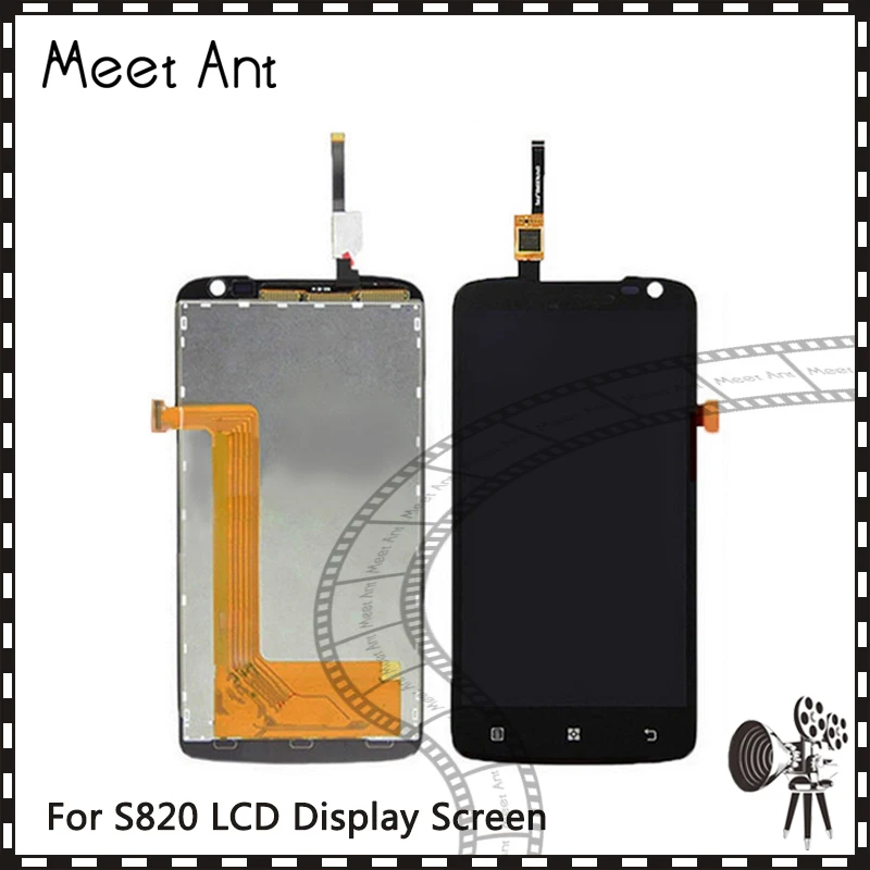 

High quality 4.7'' For Lenovo S820 LCD Display Screen With Touch Screen Digitizer Assembly
